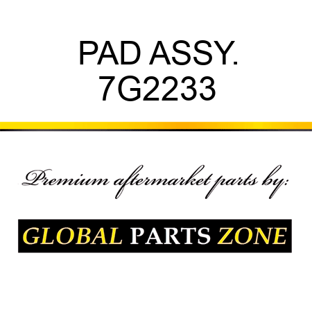 PAD ASSY. 7G2233