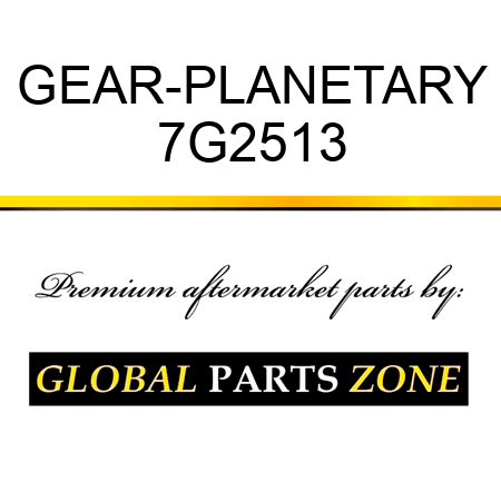 GEAR-PLANETARY 7G2513