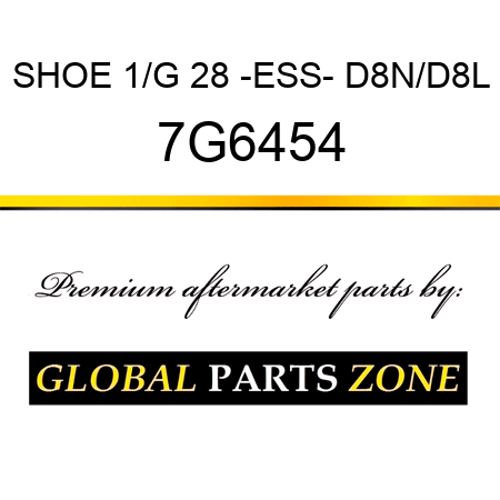 SHOE 1/G 28 -ESS- D8N/D8L 7G6454