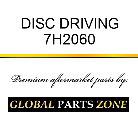 DISC DRIVING 7H2060