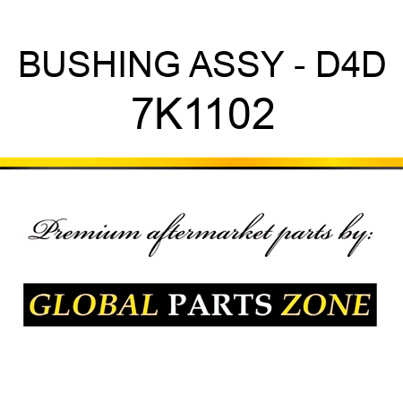 BUSHING ASSY - D4D 7K1102