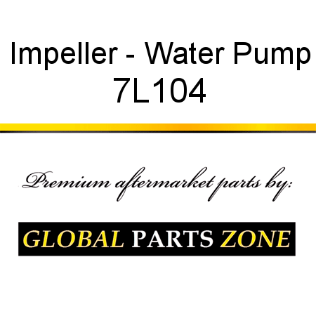 Impeller - Water Pump 7L104