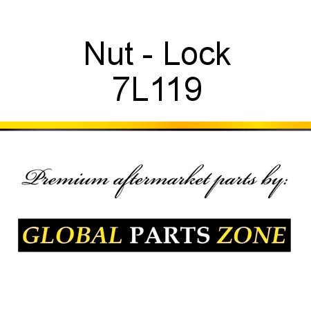 Nut - Lock 7L119