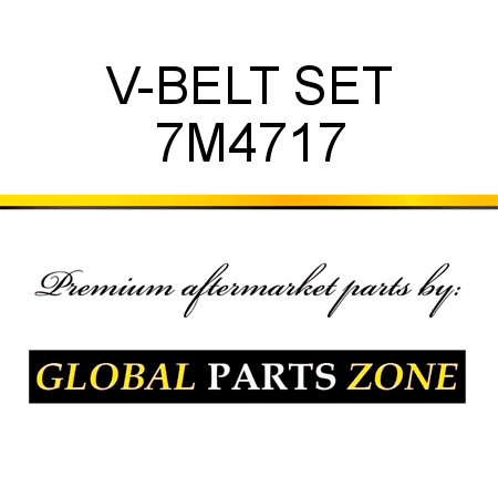V-BELT SET 7M4717