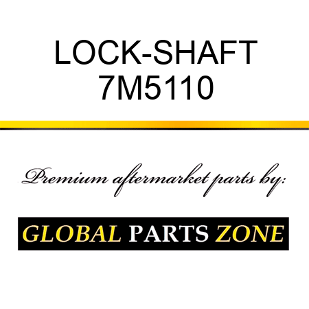 LOCK-SHAFT 7M5110