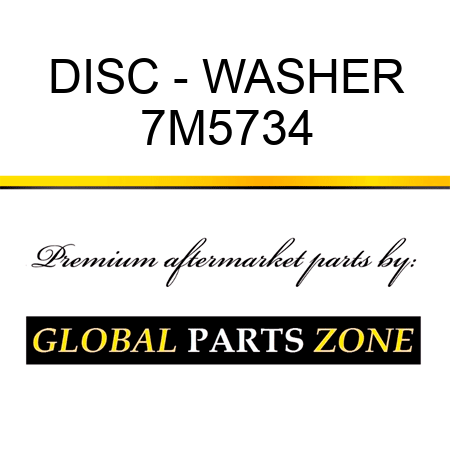 DISC - WASHER 7M5734