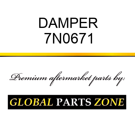 DAMPER 7N0671
