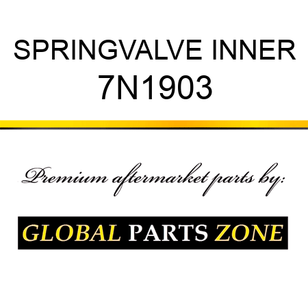 SPRINGVALVE INNER 7N1903