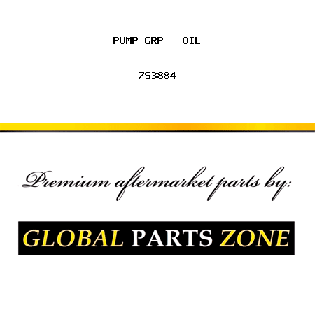 PUMP GRP - OIL 7S3884