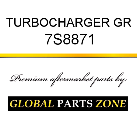 TURBOCHARGER GR 7S8871