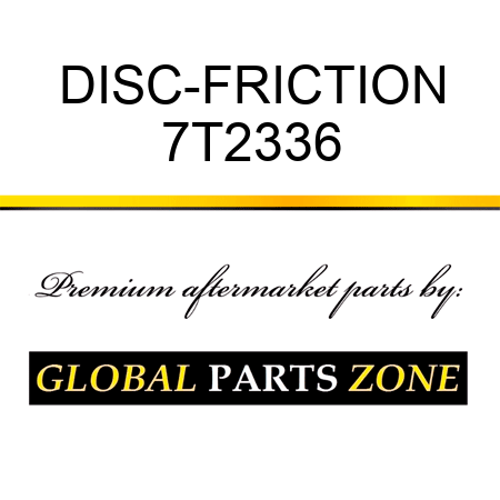 DISC-FRICTION 7T2336