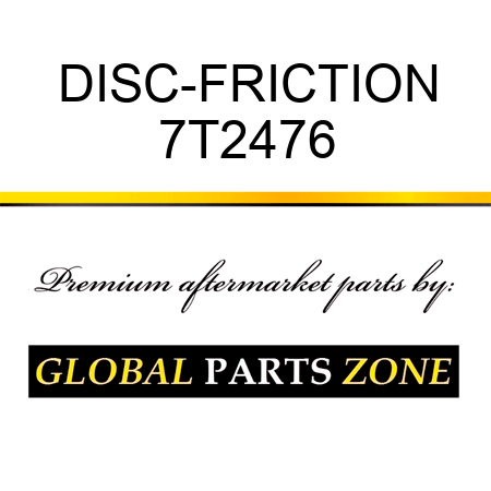 DISC-FRICTION 7T2476