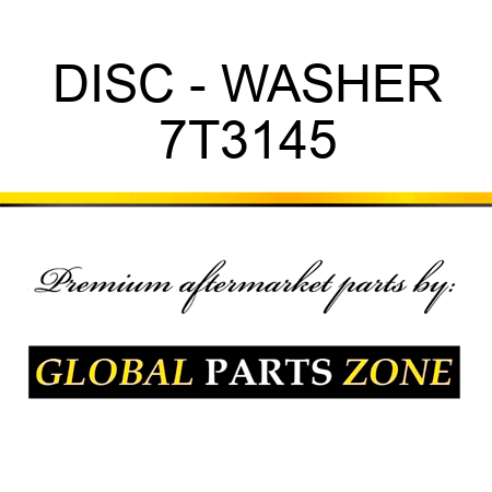 DISC - WASHER 7T3145