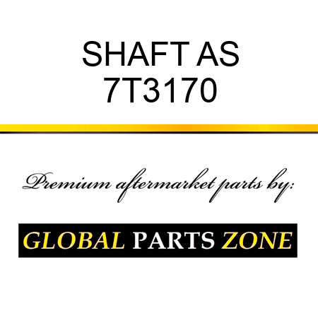 SHAFT AS 7T3170