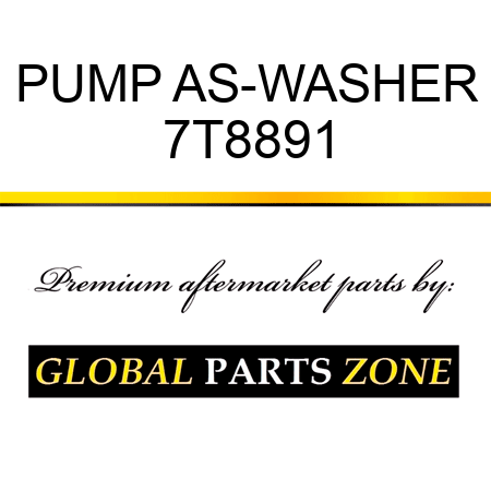 PUMP AS-WASHER 7T8891