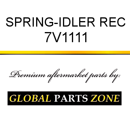 SPRING-IDLER REC 7V1111
