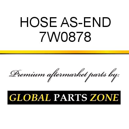 HOSE AS-END 7W0878