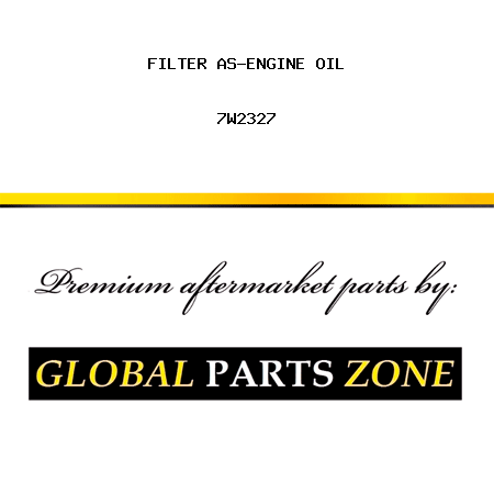 FILTER AS-ENGINE OIL 7W2327