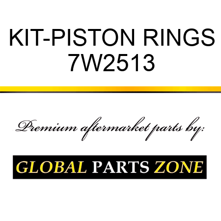KIT-PISTON RINGS 7W2513