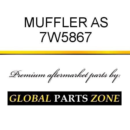 MUFFLER AS 7W5867