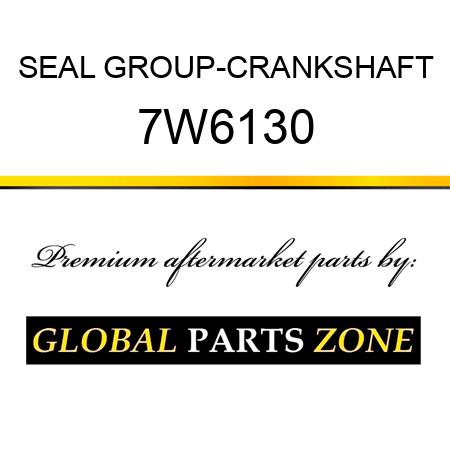 SEAL GROUP-CRANKSHAFT 7W6130