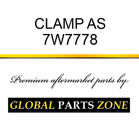CLAMP AS 7W7778
