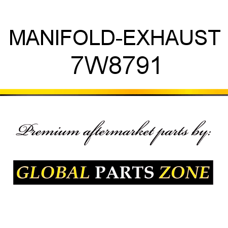 MANIFOLD-EXHAUST 7W8791