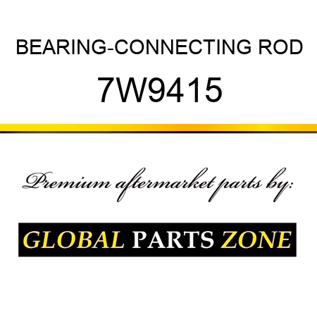 BEARING-CONNECTING ROD 7W9415