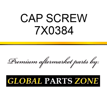CAP SCREW 7X0384