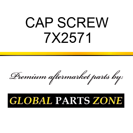 CAP SCREW 7X2571
