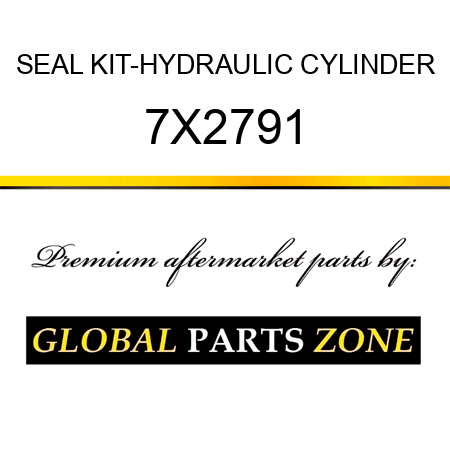 SEAL KIT-HYDRAULIC CYLINDER 7X2791