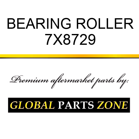 BEARING ROLLER 7X8729