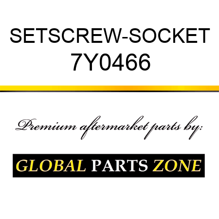 SETSCREW-SOCKET 7Y0466