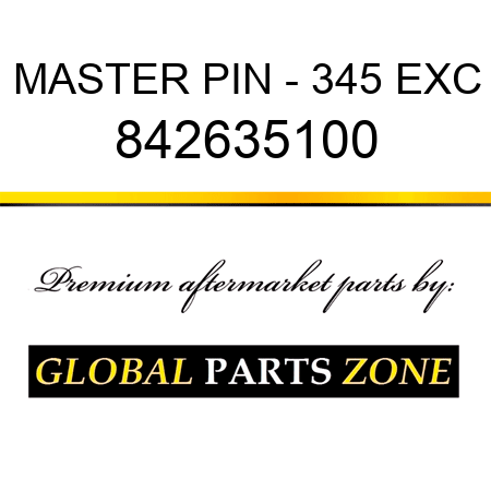 MASTER PIN - 345 EXC 842635100
