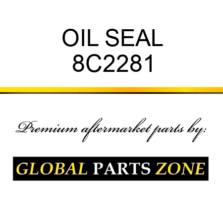 OIL SEAL 8C2281
