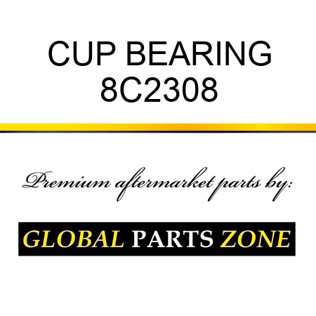 CUP BEARING 8C2308