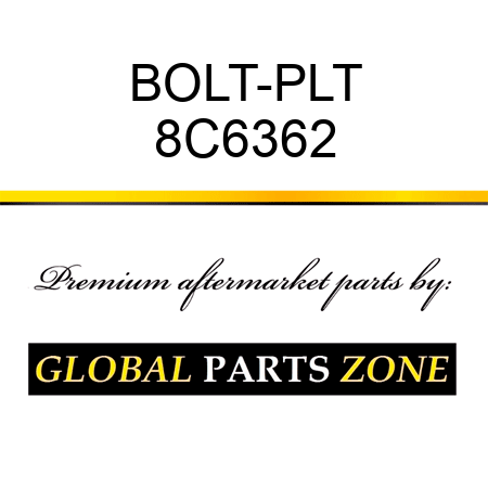BOLT-PLT 8C6362