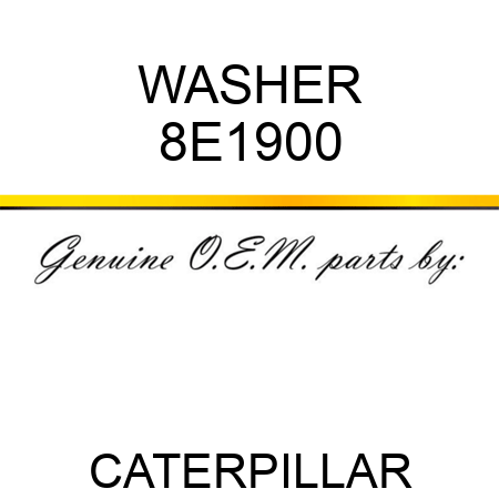 WASHER 8E1900