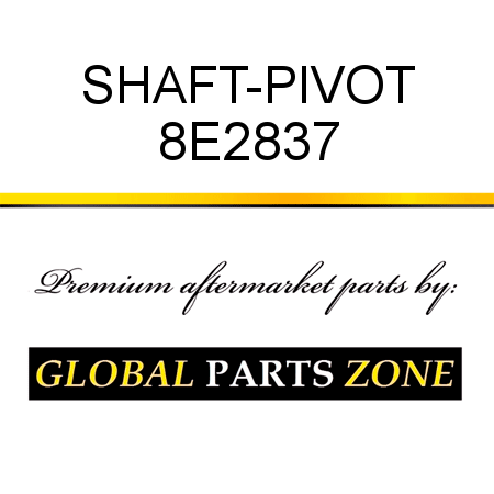 SHAFT-PIVOT 8E2837