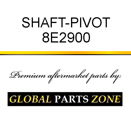 SHAFT-PIVOT 8E2900