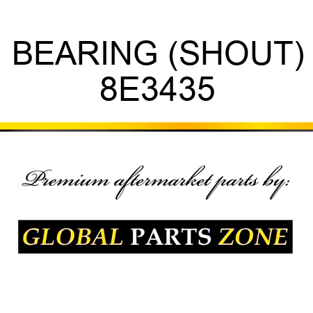 BEARING (SHOUT) 8E3435