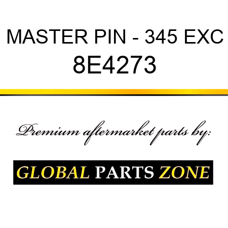 MASTER PIN - 345 EXC 8E4273