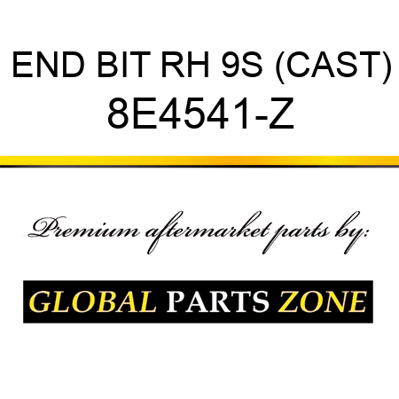 END BIT RH 9S (CAST) 8E4541-Z