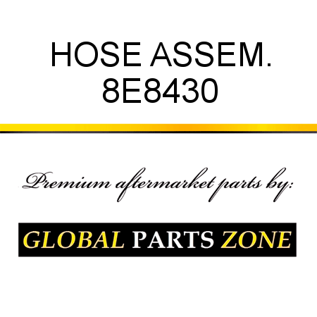 HOSE ASSEM. 8E8430