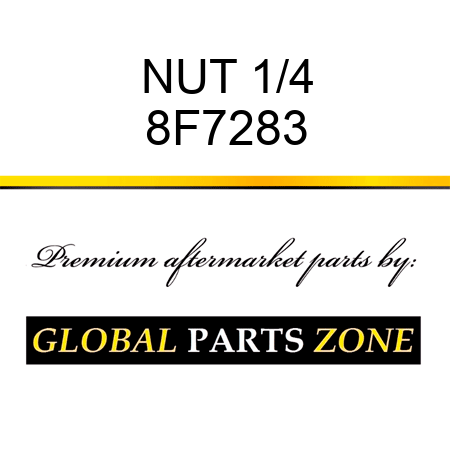 NUT 1/4 8F7283