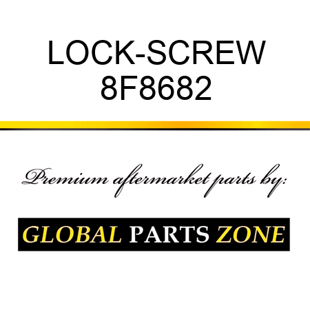 LOCK-SCREW 8F8682