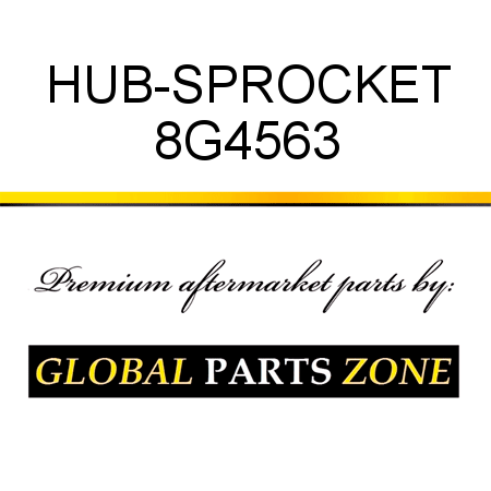 HUB-SPROCKET 8G4563