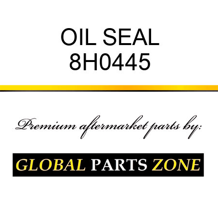 OIL SEAL 8H0445