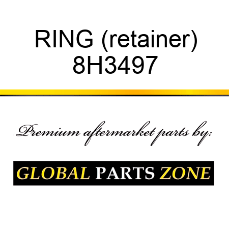 RING (retainer) 8H3497