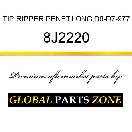 TIP RIPPER PENET.LONG D6-D7-977 8J2220